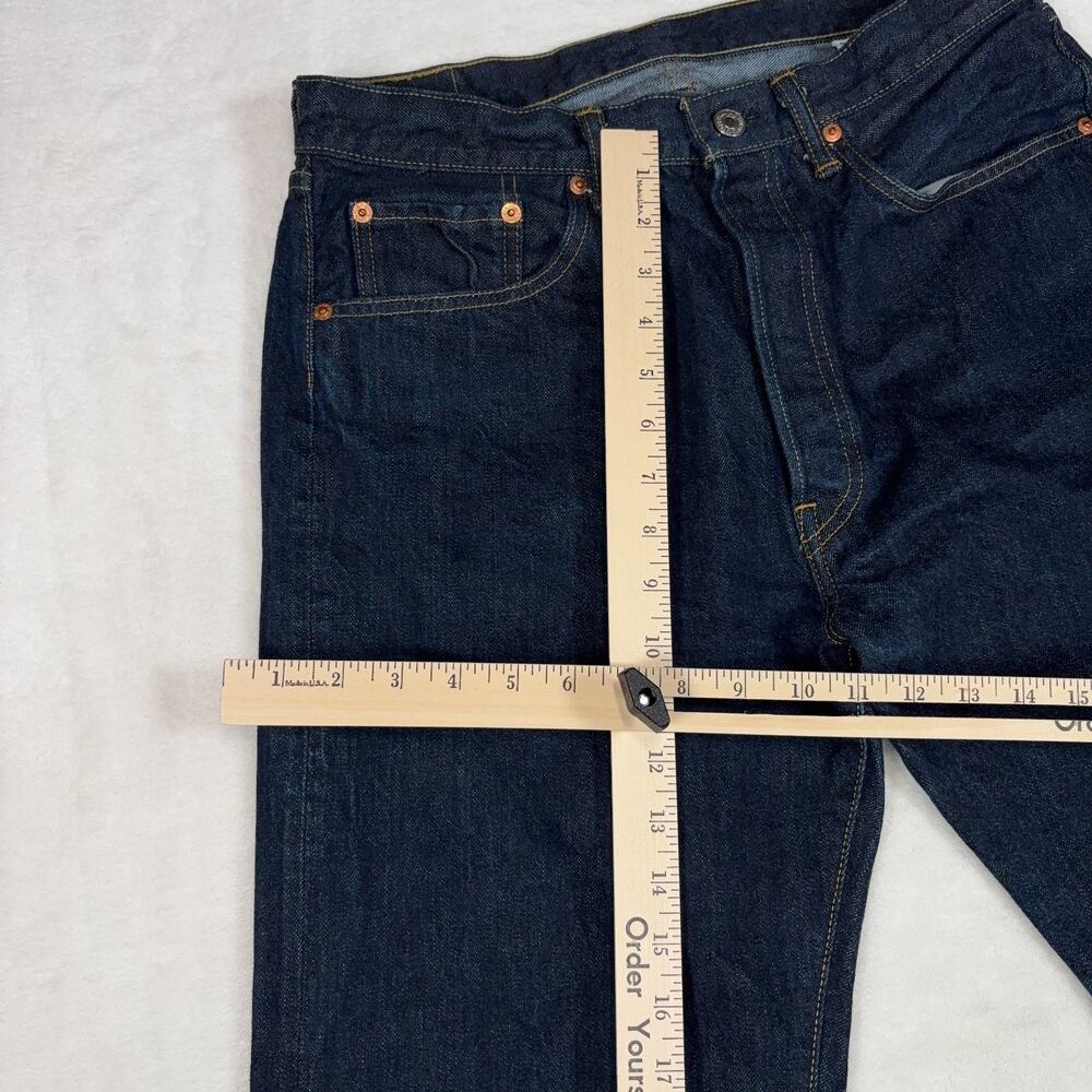 Sugar Cane 1966 Jeans W32 L34 Dark Wash Straight Leg - Picture 15 of 16